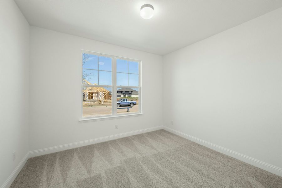 Representative unfurnished interior of a home built from the Cherry by Kindred Homes in Westside Preserve, Midlothian (Image 52).