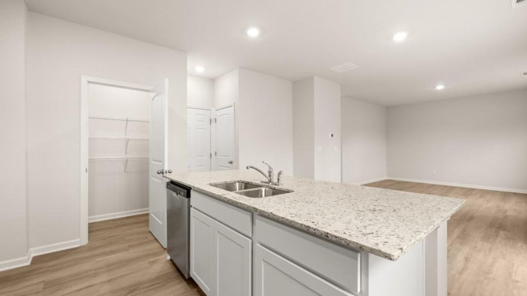 Furnished interior view inside a new home in Pointe Park, Union City (Image 7).