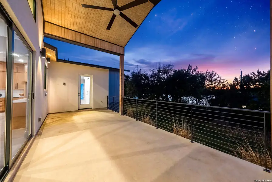 Exterior details and patio area of a home in , San Antonio (Image 3).