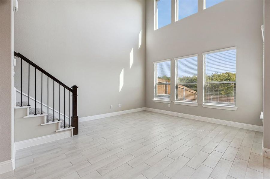 Spacious, unfurnished interior of a new home in Villas of Middleton, Plano (Image 18). Spacious, unfurnished interior of a new home in Villas of Middleton, Plano (Image 18).