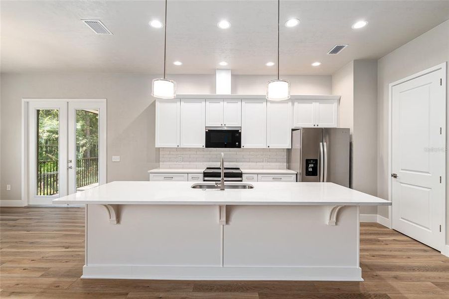 Furnished interior view inside a new home in Fairway Pointe at West End, Newberry (Image 4). Furnished interior view inside a new home in Fairway Pointe at West End, Newberry (Image 4).