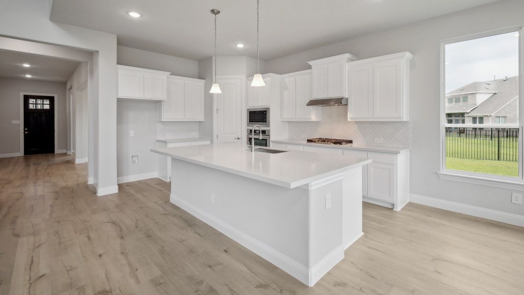 Representative furnished interior of a home built from the Brown by DRB Homes in Brookewater, Rosenberg (Image 9).