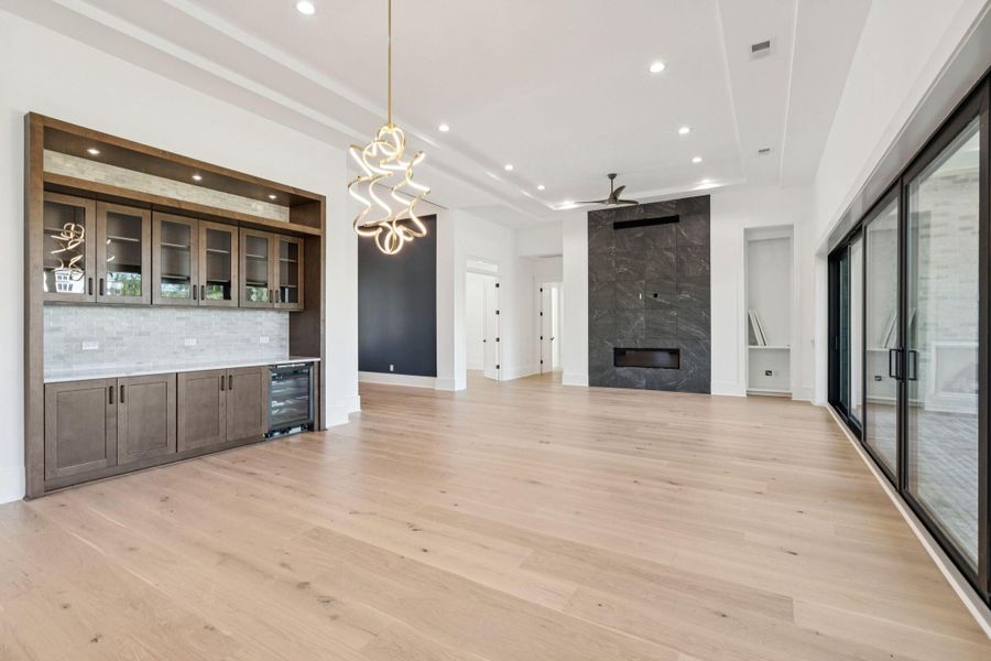 Spacious, unfurnished interior of a new home in , Ravenel (Image 61).