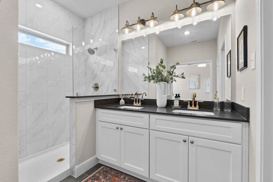 Representative furnished interior of a home built from the The Lancaster by Rosehaven Homes in Friedrich Hill, San Antonio (Image 31).