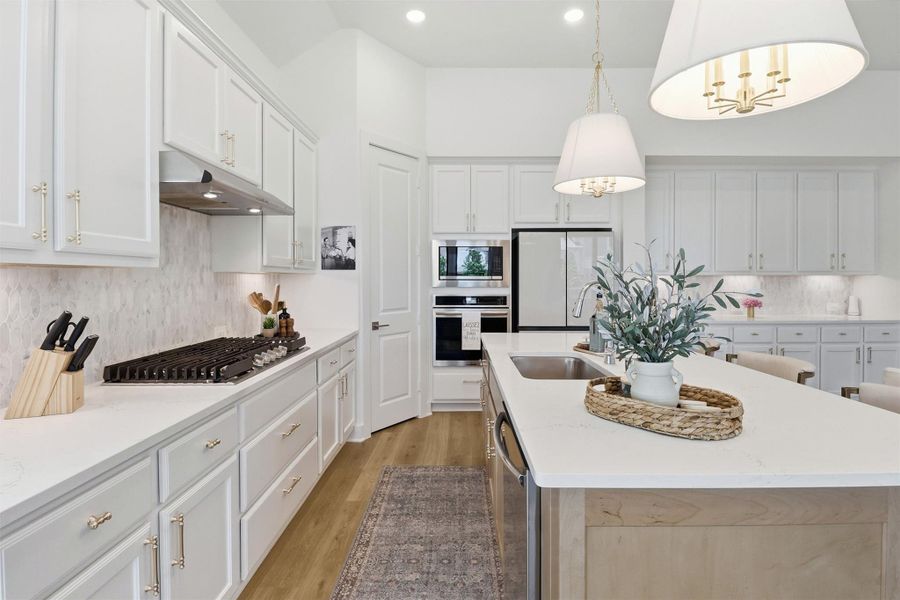 Furnished interior view inside a new home in , Brookshire (Image 10).