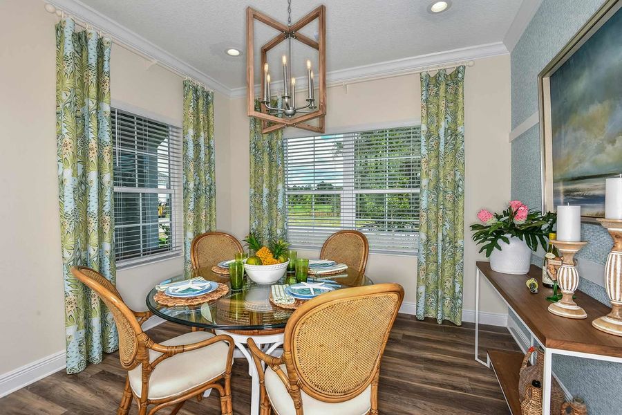 Furnished interior view inside a new home in Windward, Sarasota (Image 12). Furnished interior view inside a new home in Windward, Sarasota (Image 12).