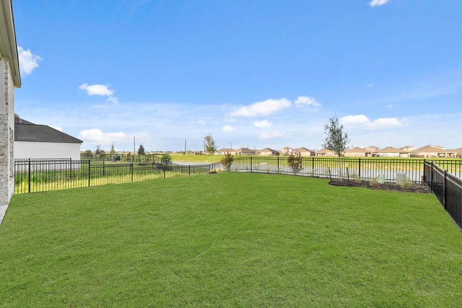 Exterior details and patio area of a home in Sunterra (Royal ISD), Katy (Image 3). Exterior details and patio area of a home in Sunterra (Royal ISD), Katy (Image 3).