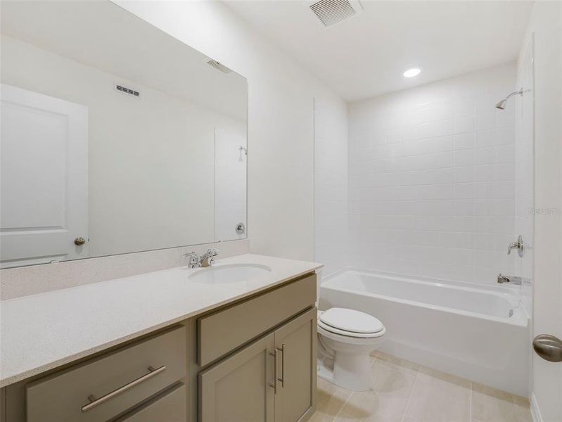 Furnished interior view inside a new home in Towns at Riverwalk, Sanford (Image 18). Furnished interior view inside a new home in Towns at Riverwalk, Sanford (Image 18).