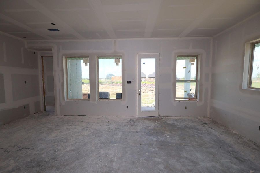 In-progress construction of a new home in , Texas City, TX (Image 14). In-progress construction of a new home in , Texas City, TX (Image 14).