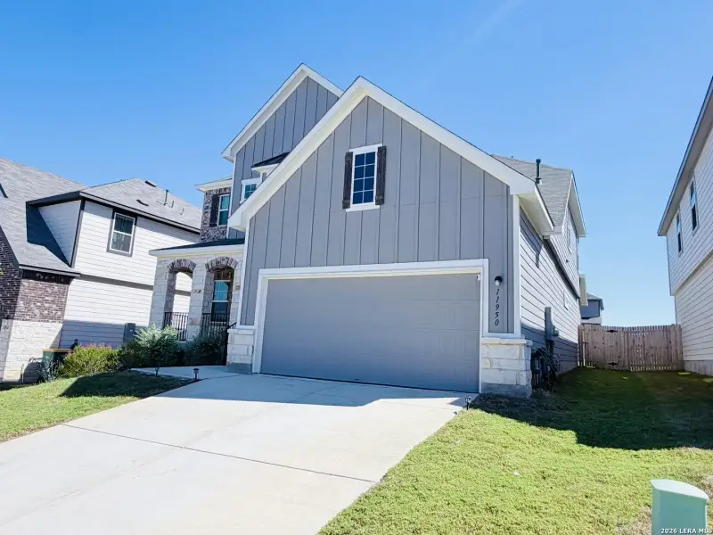 Front exterior of a new home in , Live Oak, TX, highlighting curb appeal (Image 26).