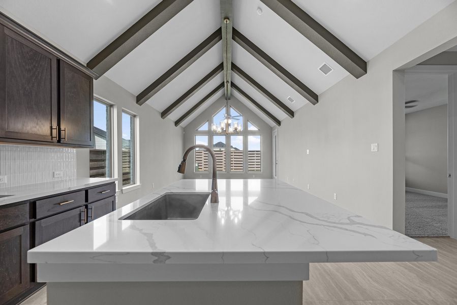 Furnished interior view inside a new home in Austin Point, Richmond (Image 9).