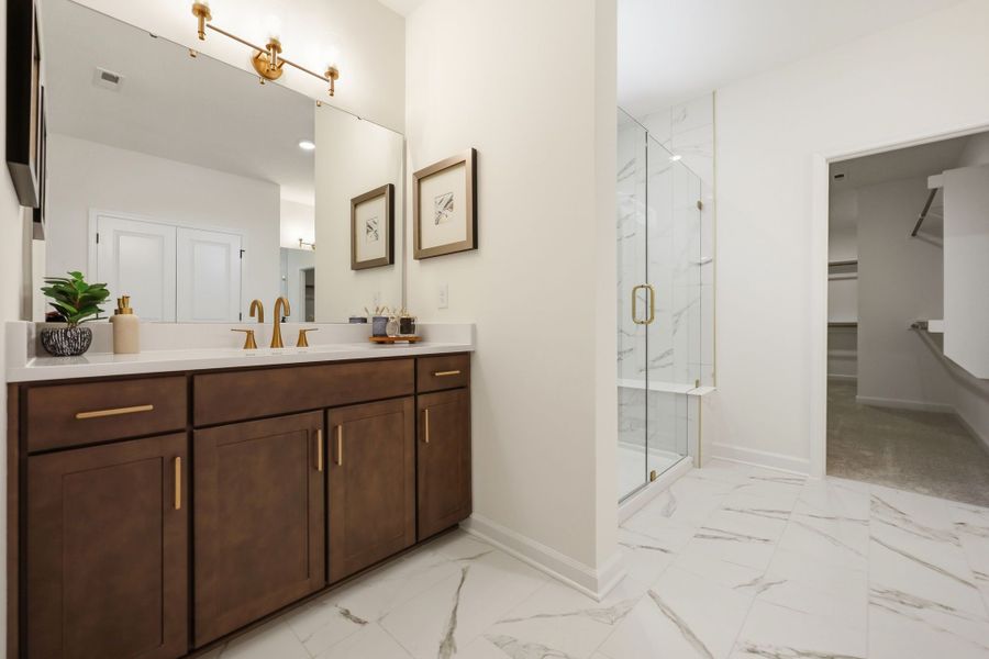 Representative furnished interior of a home built from the The Aspen by Davidson Homes LLC in Ashland, Holly Springs (Image 33).