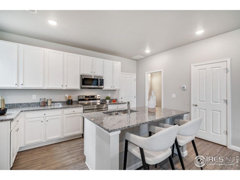 Furnished interior view inside a new home in Pintail Commons at Johnstown Village, Johnstown (Image 10).