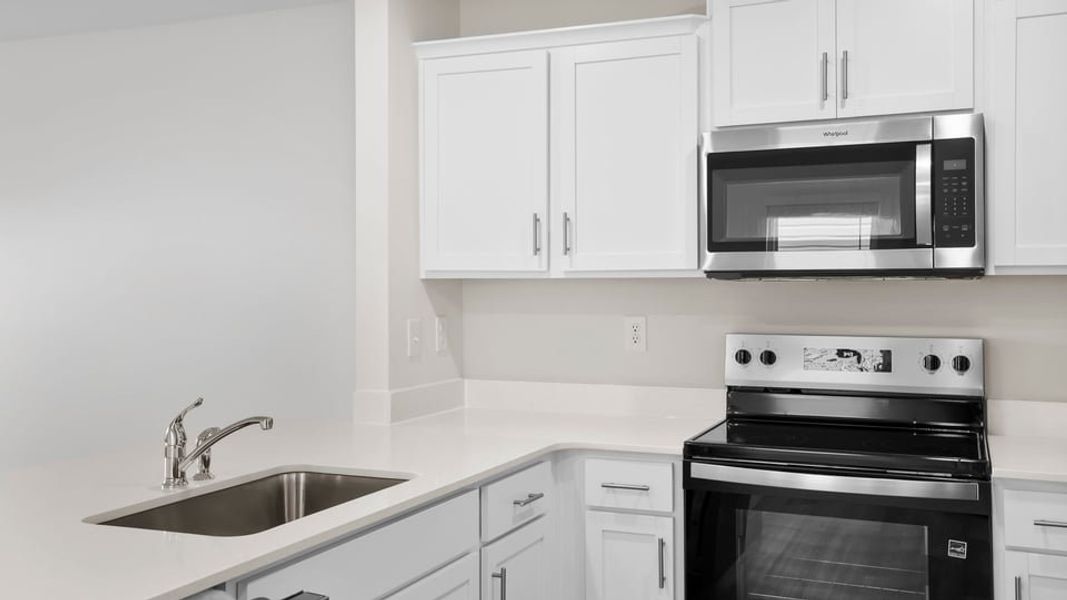 Furnished interior view inside a new home in Covington Village, Greer (Image 9).