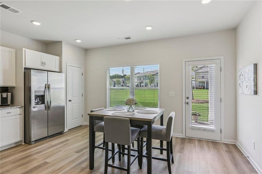 Furnished interior view inside a new home in Ellison Square, Sugar Hill (Image 10).