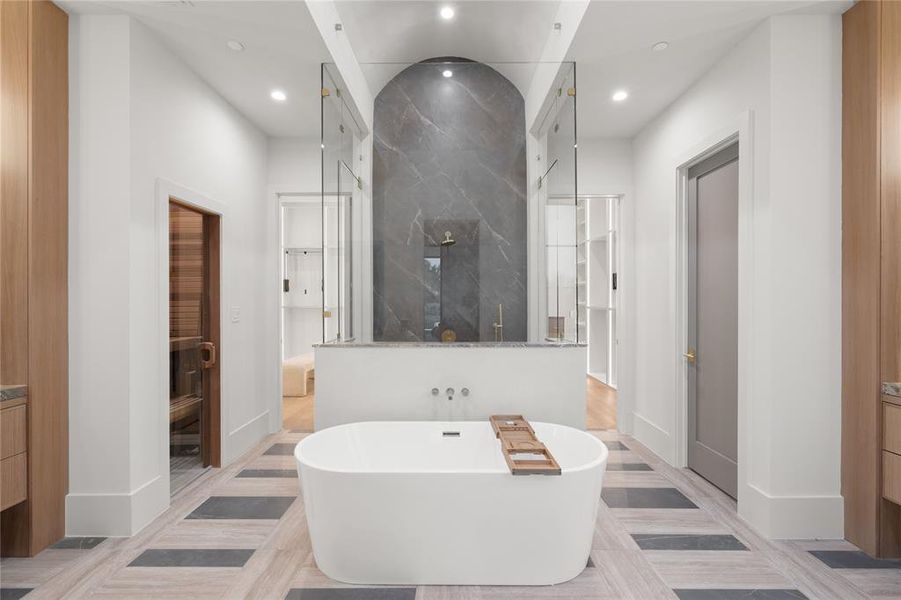 Furnished interior view inside a new home in , Frisco (Image 18).