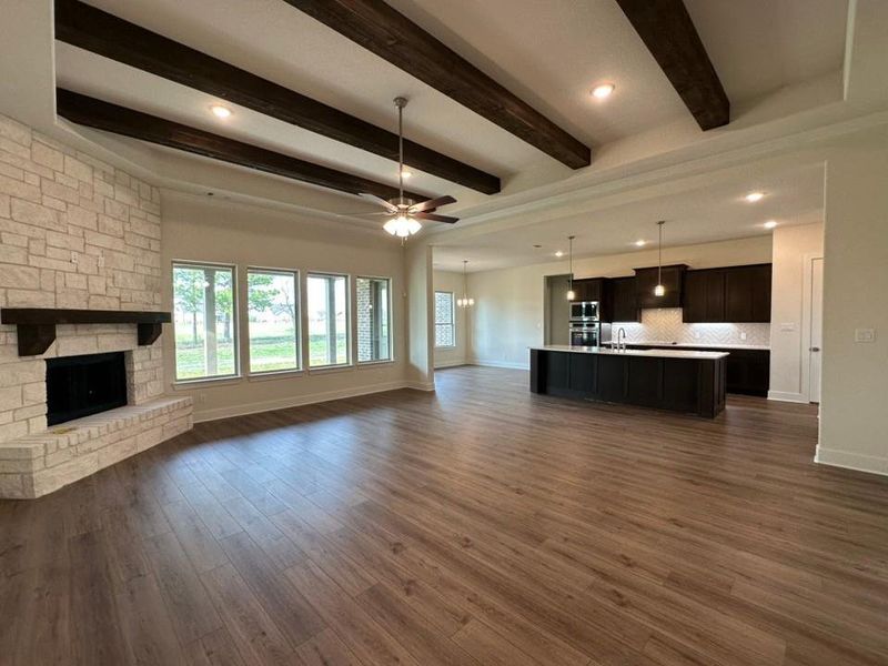 Spacious, unfurnished interior of a new home in Fannin Ranch, Leonard (Image 18).
