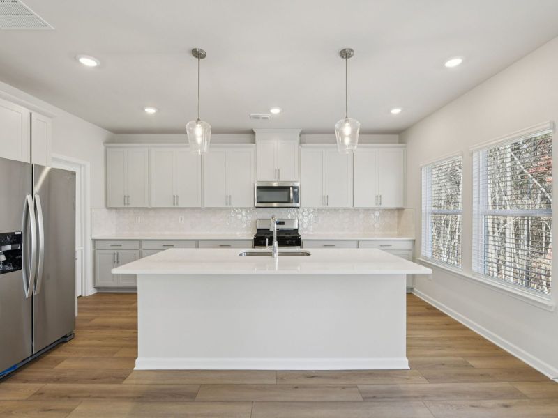 Furnished interior view inside a new home in Harmony Manor, Fairburn (Image 5).