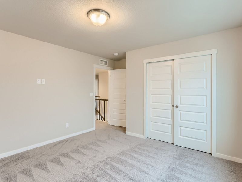 Representative unfurnished interior of a home built from the Pearl by View Homes in Lochbuie Station – Jewel Collection, Lochbuie (Image 28).