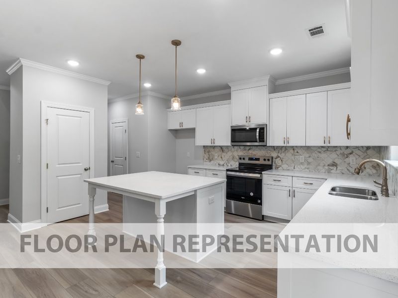 Kitchen | Parkwood Plan by Ivey Homes