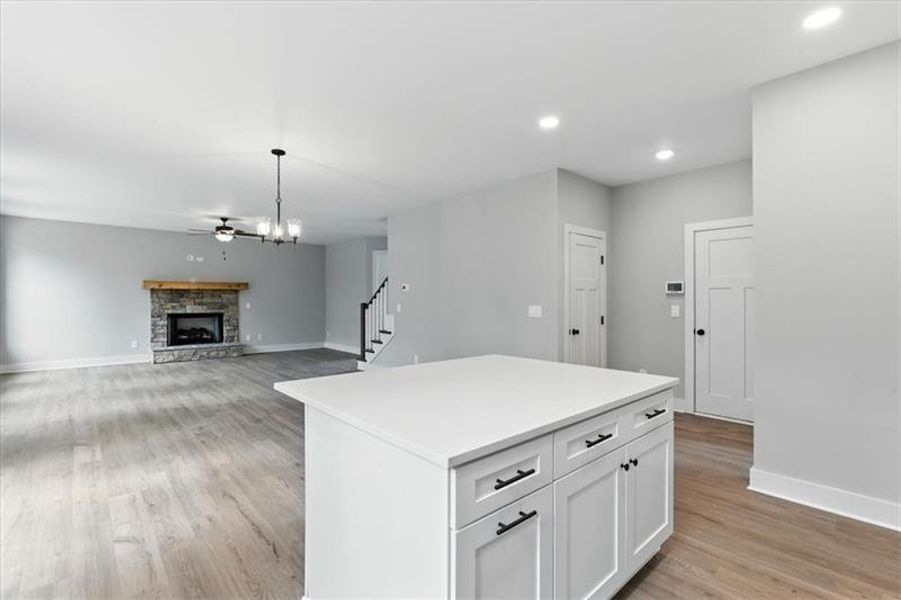 Furnished interior view inside a new home in , Cartersville (Image 11). Furnished interior view inside a new home in , Cartersville (Image 11).