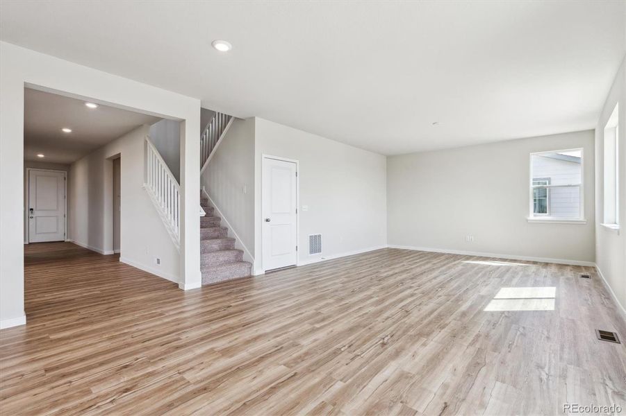 Spacious, unfurnished interior of a new home in Red Barn Meadows, Mead (Image 22).