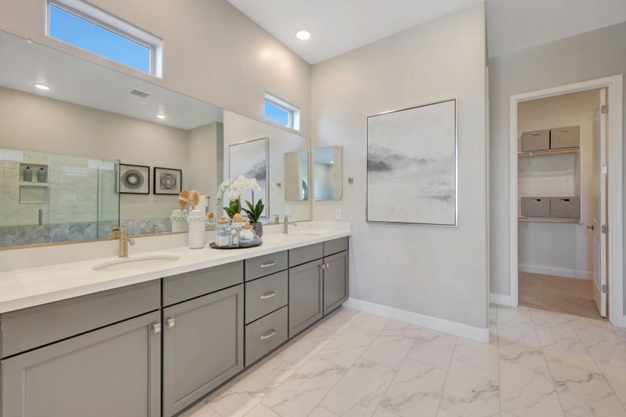 Representative furnished interior of a home built from the Violet by Mattamy Homes in White Tank Vistas, Waddell (Image 33).