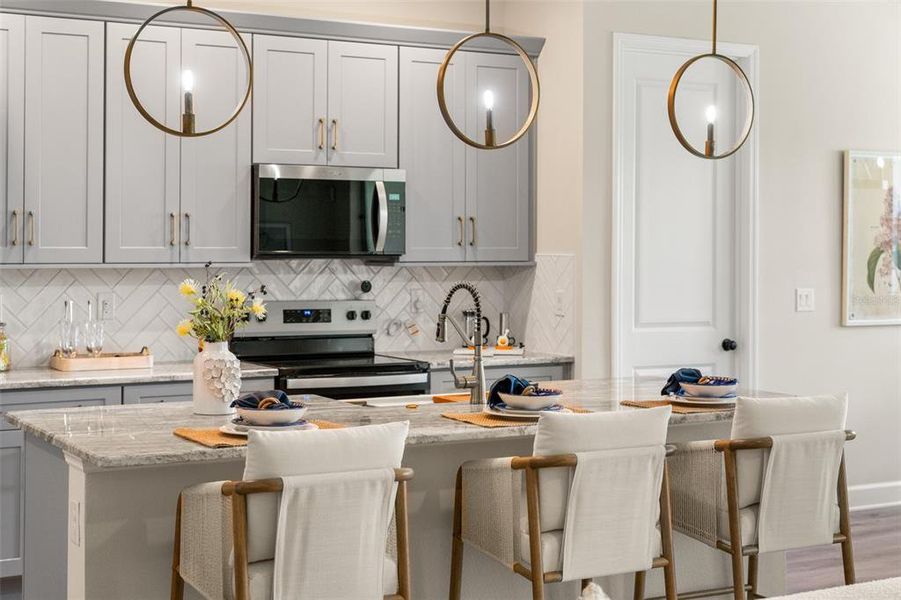 Furnished interior view inside a new home in , Sebring (Image 45).