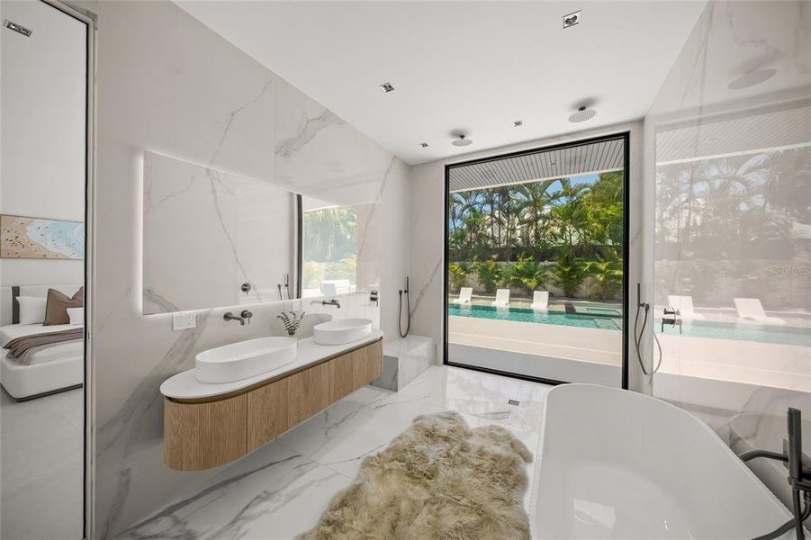Furnished interior view inside a new home in , Sarasota (Image 11).