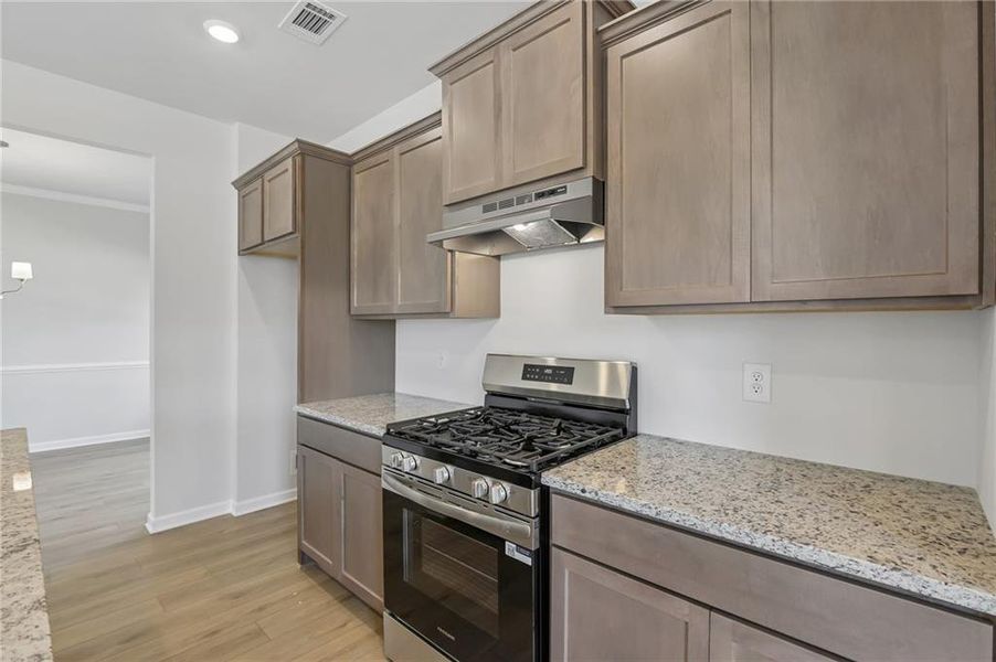 Furnished interior view inside a new home in Magnolia Trace, Flowery Branch (Image 3).