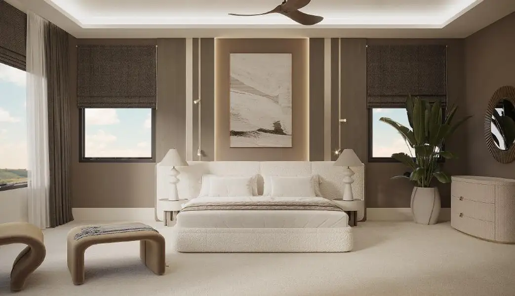 Furnished interior view inside a new home in , Jonestown (Image 16).