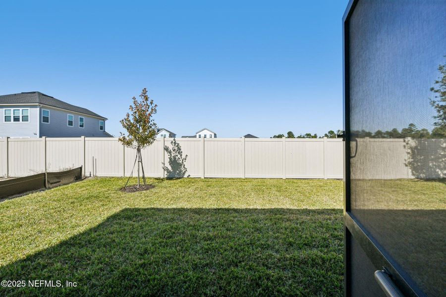 Exterior details and patio area of a home in Seabrook Village II, Ponte Vedra (Image 34). Exterior details and patio area of a home in Seabrook Village II, Ponte Vedra (Image 34).