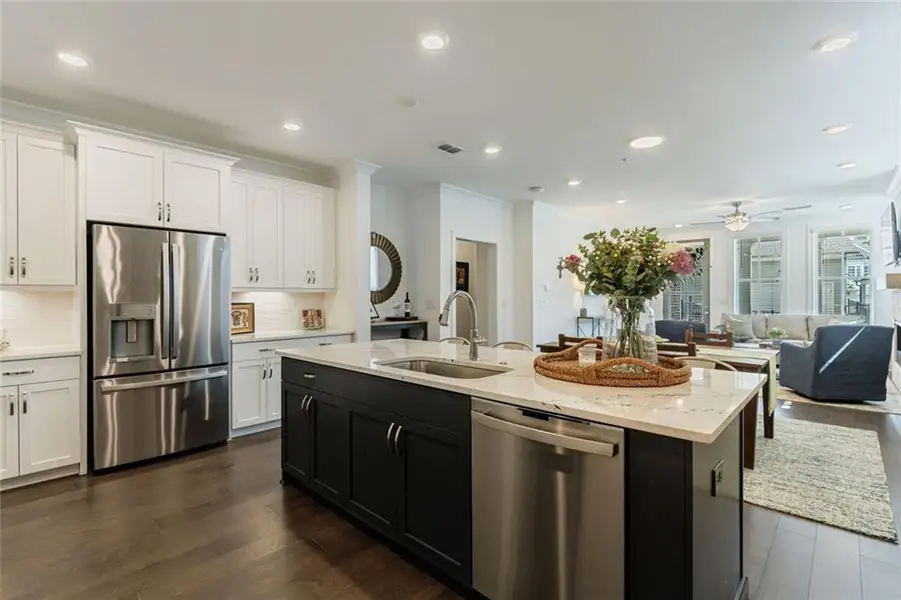 Furnished interior view inside a new home in , Peachtree Corners (Image 11).