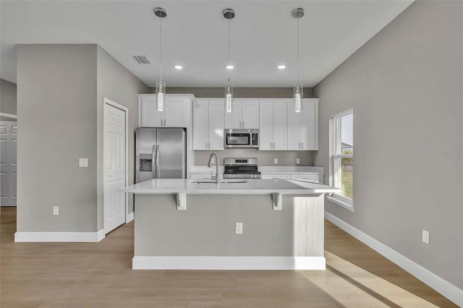 Furnished interior view inside a new home in , Deltona (Image 5).