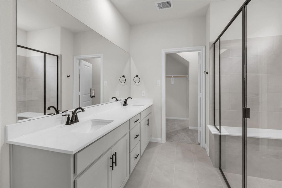 Furnished interior view inside a new home in Elyson, Katy (Image 6).