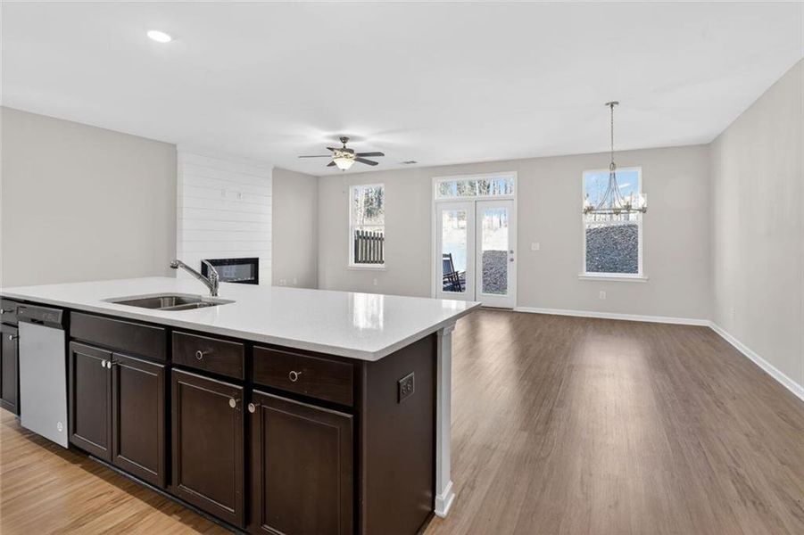 Furnished interior view inside a new home in , Lawrenceville (Image 12).