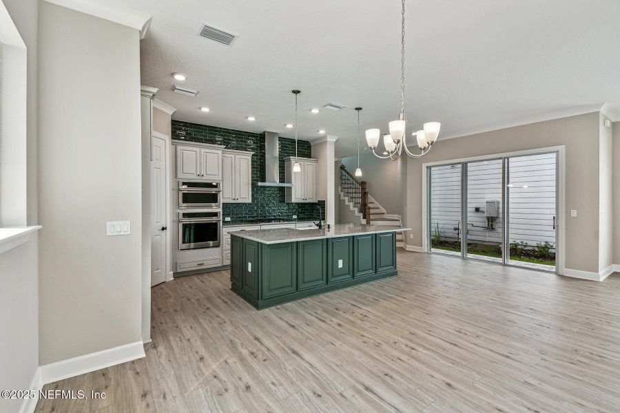 Furnished interior view inside a new home in Seabrook Village 40' Front Entry, Ponte Vedra (Image 10).