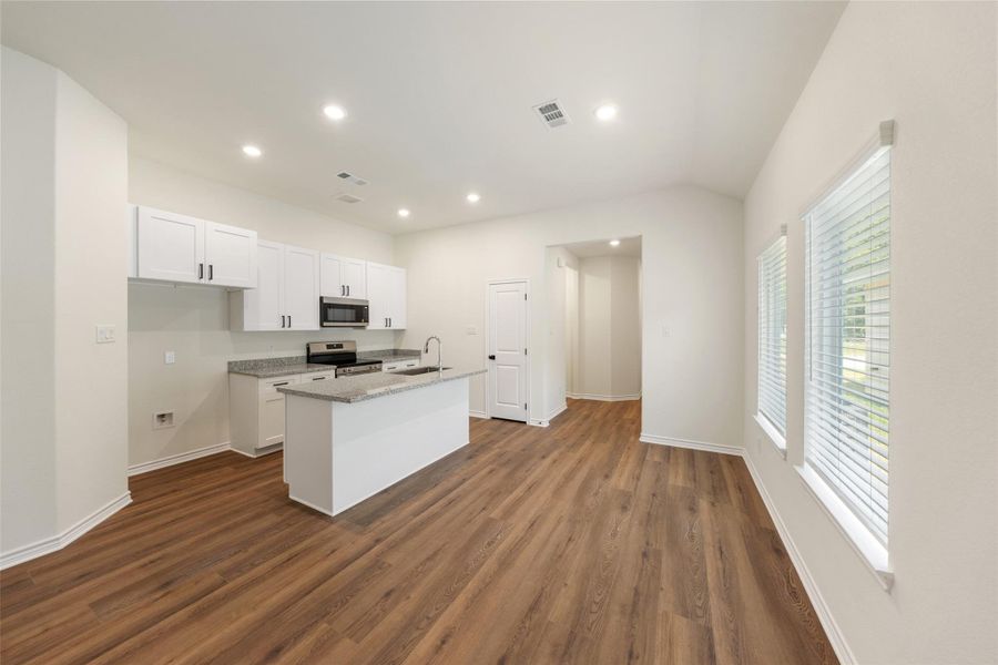 Furnished interior view inside a new home in , Willis (Image 5).