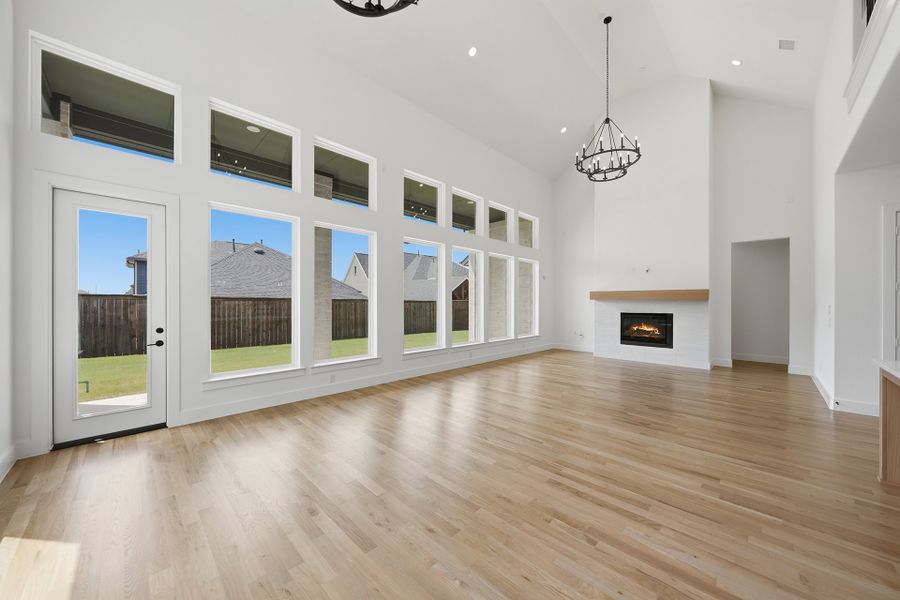 Spacious, unfurnished interior of a new home in Estates at Rockhill, Frisco (Image 24). Spacious, unfurnished interior of a new home in Estates at Rockhill, Frisco (Image 24).