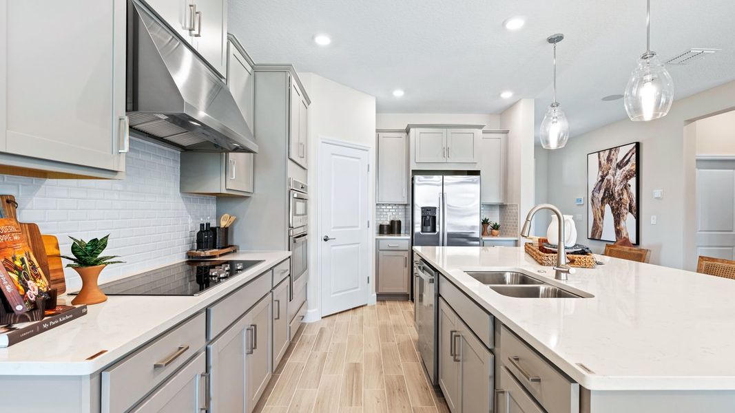 Representative furnished interior of a home built from the Palm by Taylor Morrison in Firethorn, Parrish (Image 9).