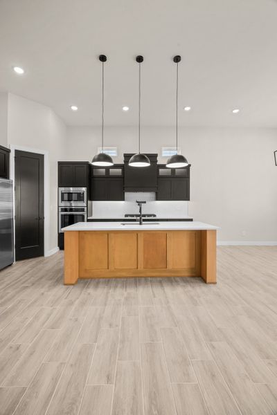 Representative furnished interior of a home built from the Pebble Beach- II by LEH. Homes in Hillside Unit 6, El Paso (Image 17). Representative furnished interior of a home built from the Pebble Beach- II by LEH. Homes in Hillside Unit 6, El Paso (Image 17).