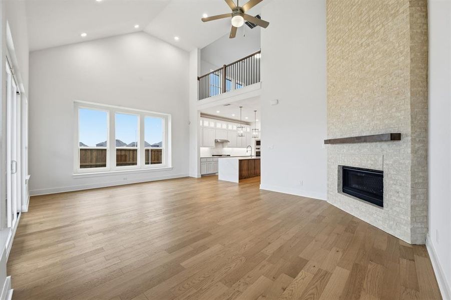 Spacious, unfurnished interior of a new home in Wildflower Ranch: 50ft. lots, Dish (Image 24).