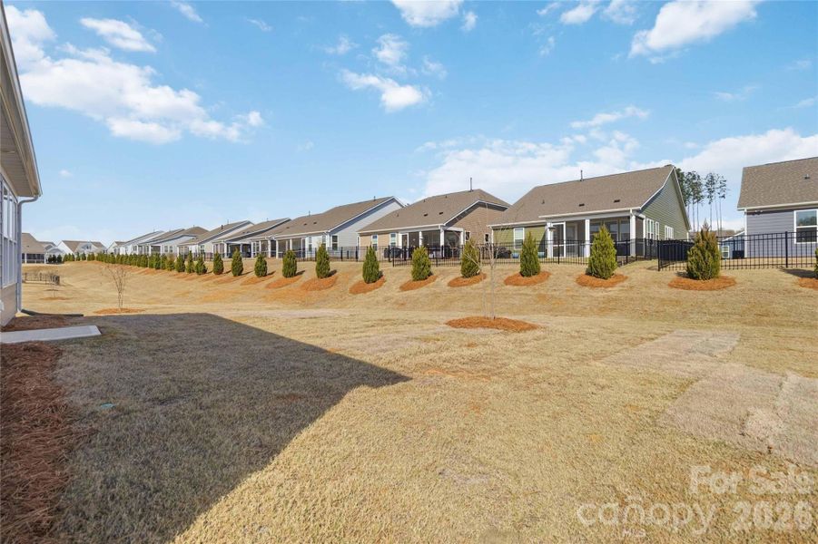 Exterior details and patio area of a home in , Charlotte (Image 21).