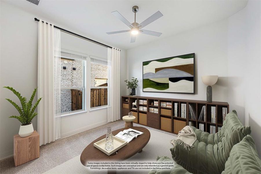 Furnished interior view inside a new home in Terracina, Rockwall (Image 15).