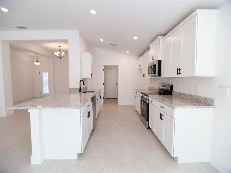 Furnished interior view inside a new home in , Ocala (Image 7).