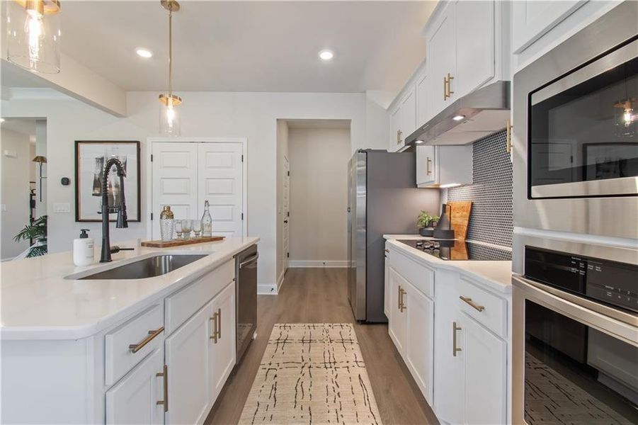Furnished interior view inside a new home in Kentmere, Auburn (Image 32). Furnished interior view inside a new home in Kentmere, Auburn (Image 32).