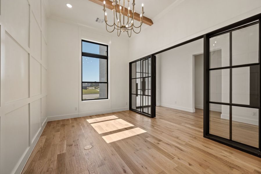 Spacious, unfurnished interior of a new home in Montclair, Prosper (Image 23). Spacious, unfurnished interior of a new home in Montclair, Prosper (Image 23).