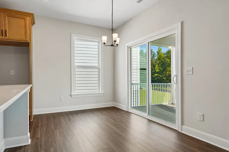 Representative unfurnished interior of a home built from the Fontana by Caruso Homes in Blue Run, Raleigh (Image 18).