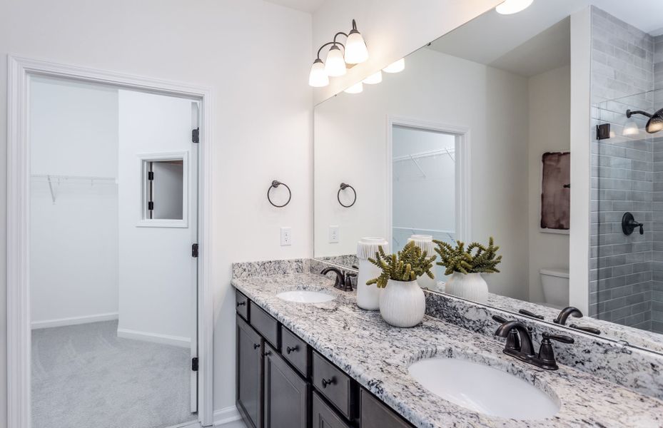 Representative furnished interior of a home built from the Compass by Del Webb in Del Webb at Chatham Park, Pittsboro (Image 28).
