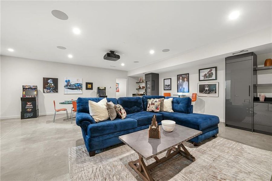 Furnished interior view inside a new home in , Atlanta (Image 13).